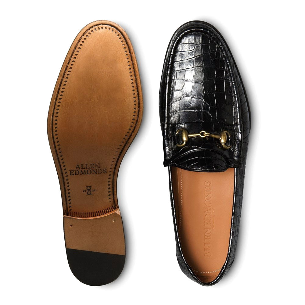 Allen Edmonds Verona II Italian Bit Loafer Black (6780