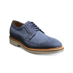 Allen Edmonds William Suede Wingtip Derby Denim (6328)