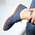 Allen Edmonds William Suede Wingtip Derby Denim (6328)