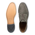 Allen Edmonds Windsor Suede Plain-toe Derby Piombo Grey (8398)