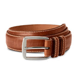 Allen Edmonds Yukon Casual Chromexcel Leather Belt Brown (34507)