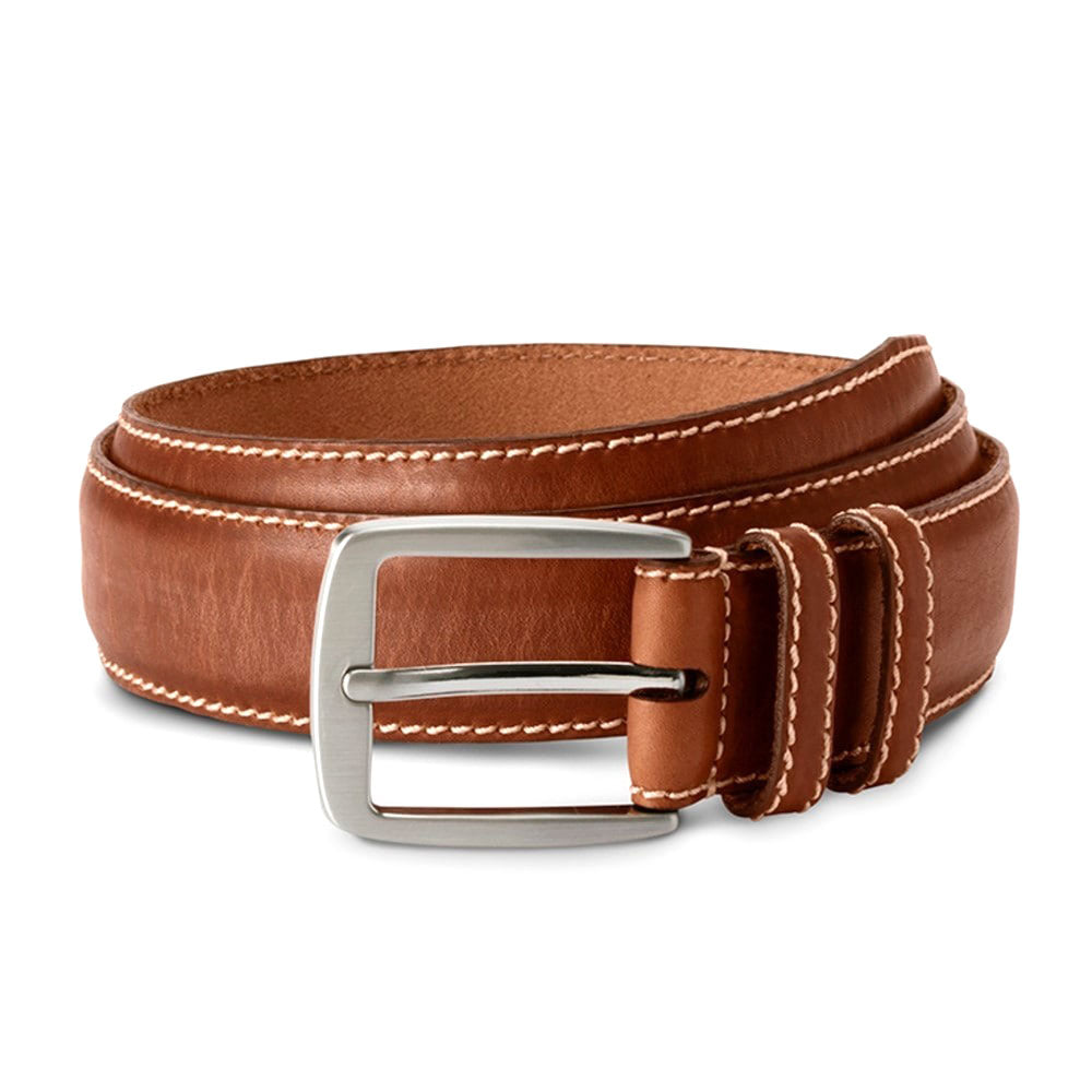 Allen Edmonds Yukon Casual Chromexcel Leather Belt Brown (34507)