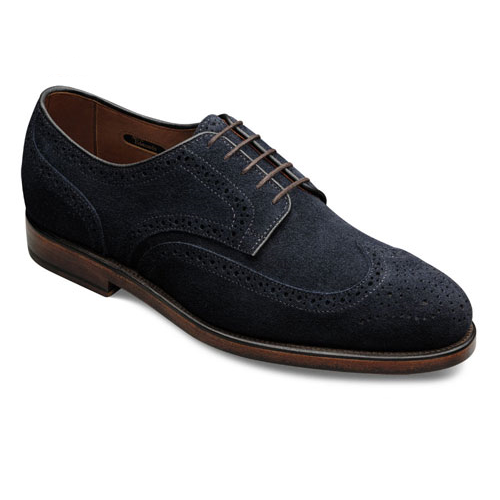 Allen Edmonds Players Wingtip Suede Shoe
