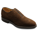 Allen Edmonds Quinton Wing Tip Suede Brogue