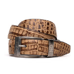 Marco Di Milano Alligator Belt Antique Orix