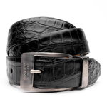 Marco Di Milano Alligator Belt Black