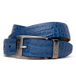 Marco Di Milano Alligator Belt Blue