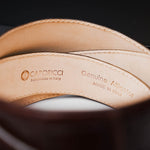 Caporicci Genuine Alligator Belt Brown