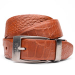 Marco Di Milano Alligator Belt Cognac