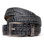 Marco Di Milano Alligator Belt Grey