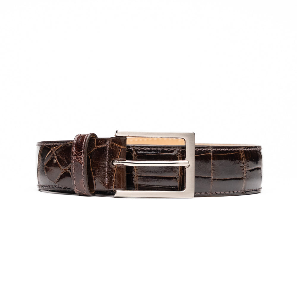 Zelli Alligator Belt Nicotine (70-100-NIC)