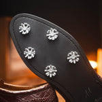 Caporicci Alligator Golf Shoes Brown
