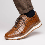 Marco Di Milano Alonzo Caiman Crocodile Sneakers Bay Apache
