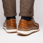 Marco Di Milano Alonzo Caiman Crocodile Sneakers Bay Apache