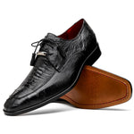 Marco Di Milano Andretti Ostrich Leg Shoes Black