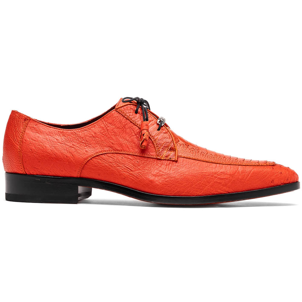Marco Di Milano Andretti Ostrich Leg Shoes Orange