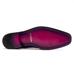 Marco Di Milano Andretti Ostrich Leg Shoes Pink / Purple