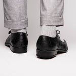 Marco Di Milano Andretti Ostrich Leg Shoes White / Black
