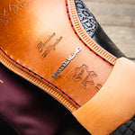 Marco Di Milano Anzio Alligator & Calfskin Derby Newspaper / Grey