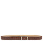 Mezlan Genuine Crocodile Belt Sport