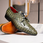 Marco Di Milano Apricena Caiman Crocodile Derby Woodgreen
