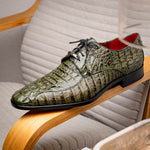 Marco Di Milano Apricena Caiman Crocodile Derby Woodgreen