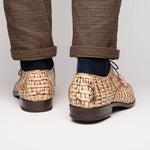 Marco Di Milano Apricena Caiman Crocodile Derby Orix