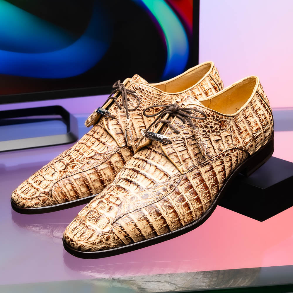 Marco Di Milano Apricena Caiman Crocodile Derby Orix