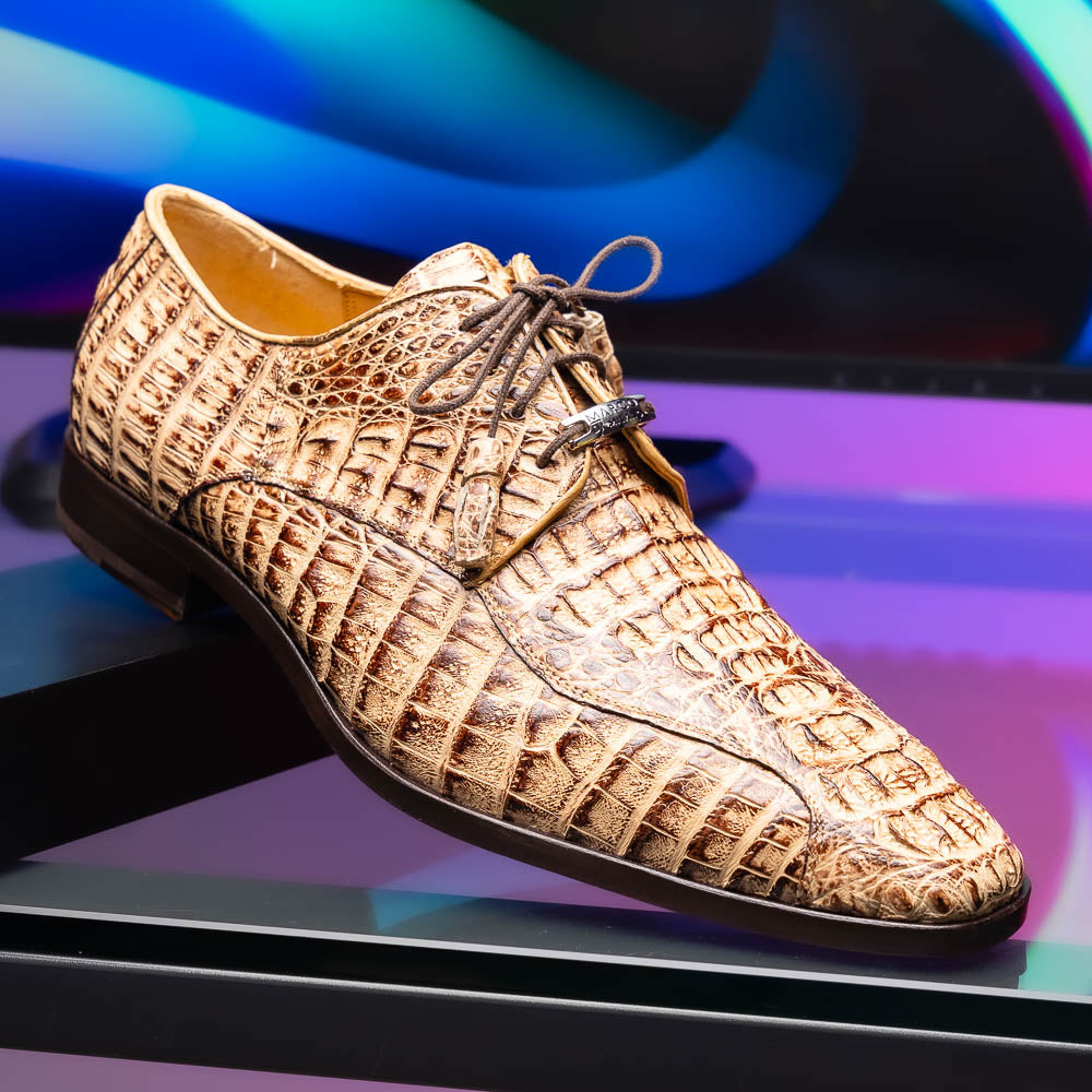 Marco Di Milano Apricena Caiman Crocodile Derby Orix