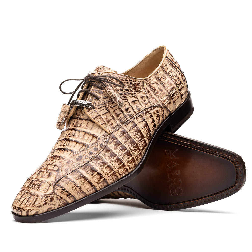 Marco Di Milano Apricena Caiman Crocodile Derby Orix