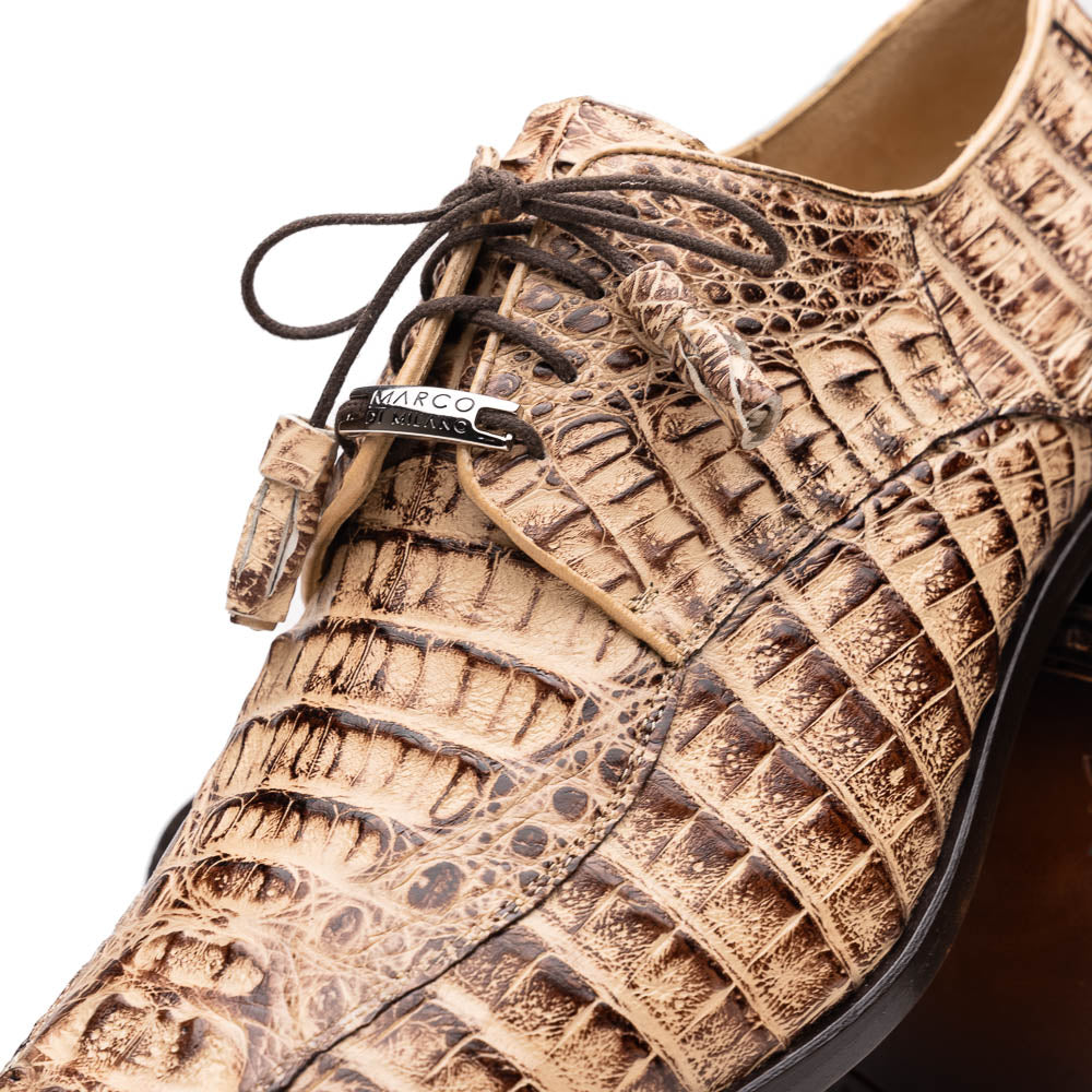 Marco Di Milano Apricena Caiman Crocodile Derby Orix