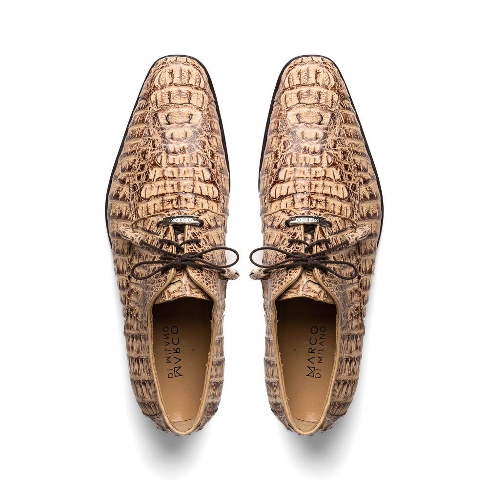 Marco Di Milano Apricena Caiman Crocodile Derby Orix