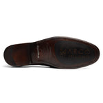 Marco Di Milano Adro Caiman Crocodile / Lizard Bit Loafers Brown