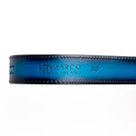 Marco Di Milano Arkansas Python Belt Black / Blue
