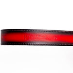 Marco Di Milano Arkansas Python Belt Black Cherry