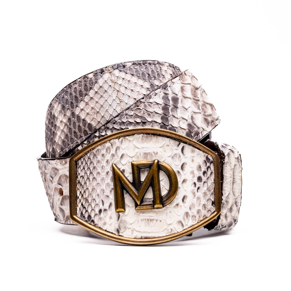 Marco Di Milano Arkansas Python Belt Natural