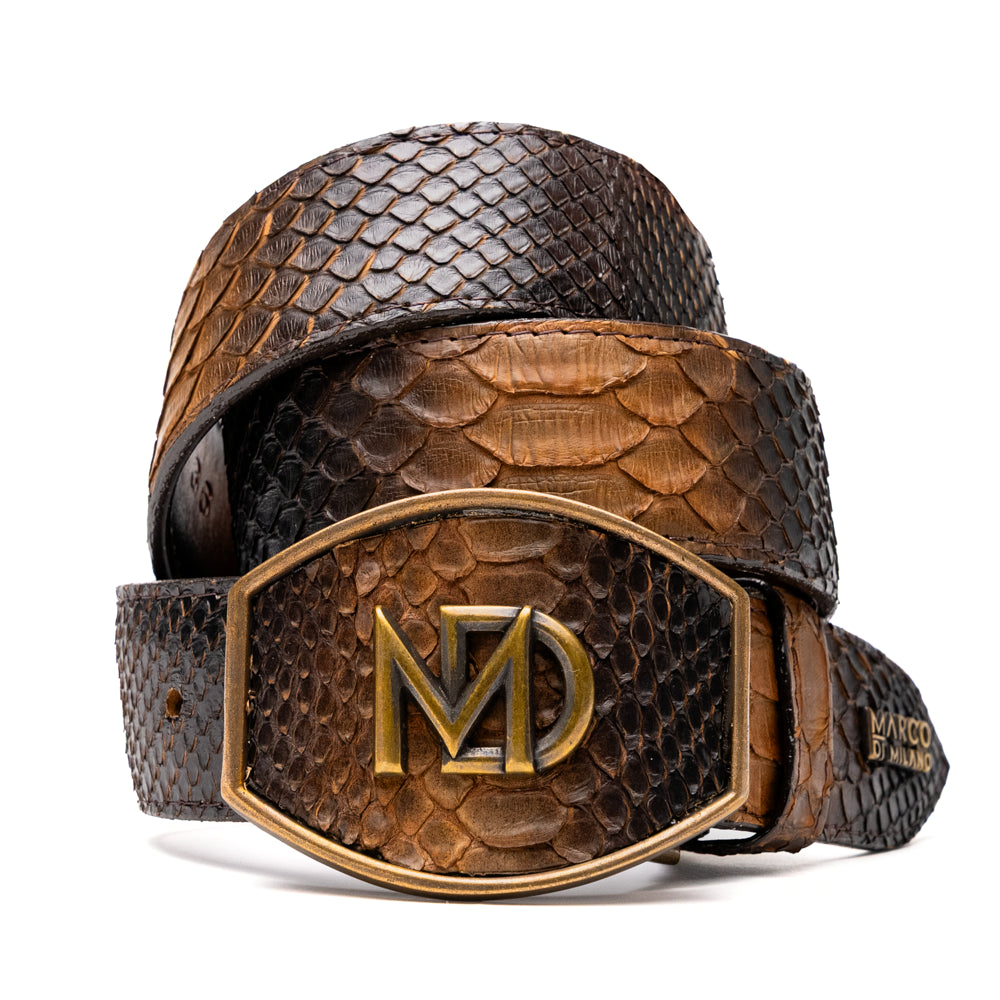 Marco Di Milano Arkansas Python Belt Lisboa
