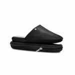 Moreschi Deerskin Slippers Black