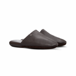 Moreschi Deerskin Slippers Dark Brown