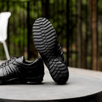 Belvedere Astor Genuine Hornback Caiman Crocodile / Calfskin Sneakers Black (33599)