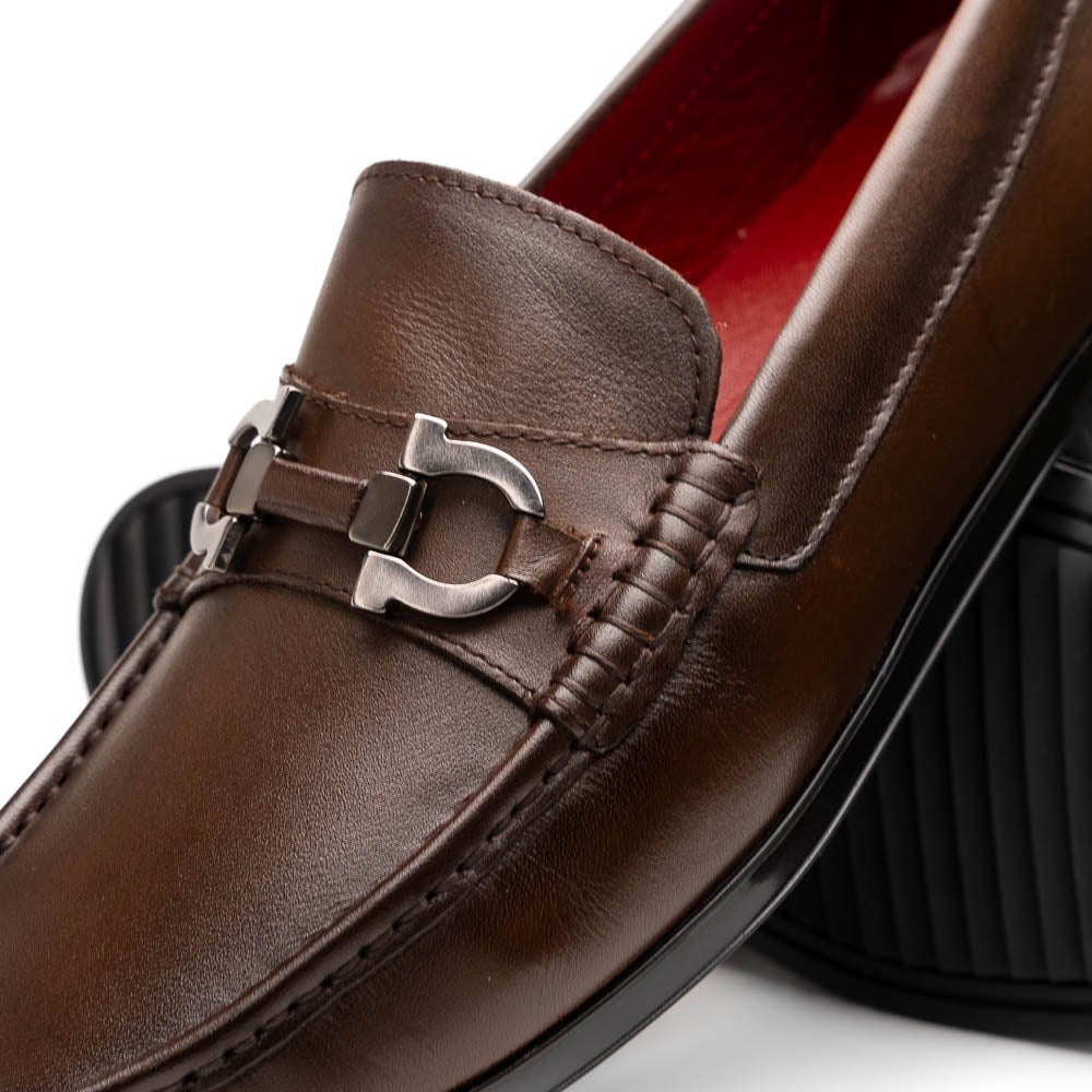 Marco Di Milano Atrani Calf Bit Loafers Brown