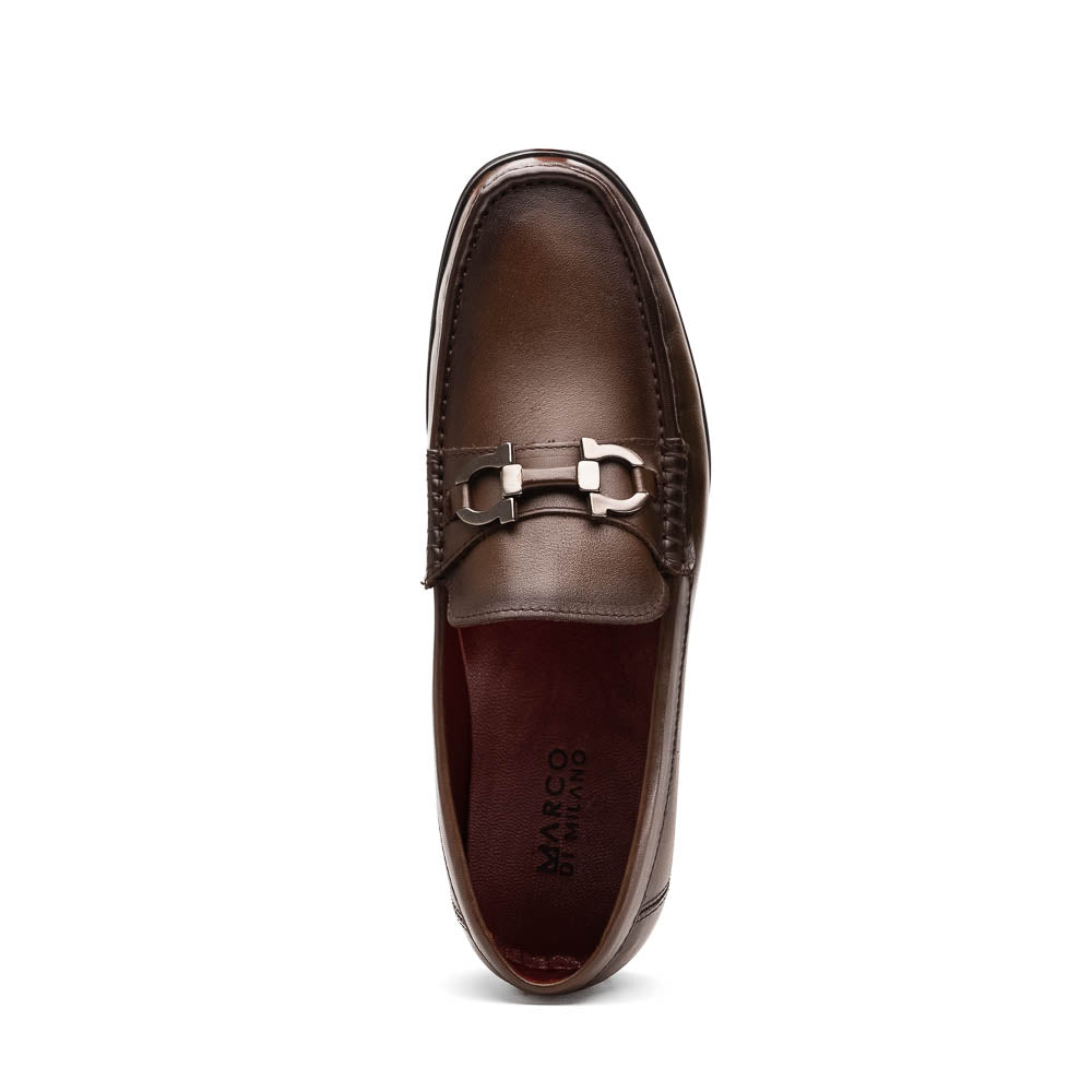 Marco Di Milano Atrani Calf Bit Loafers Brown