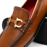 Marco Di Milano Atrani Calf Bit Loafers Honey