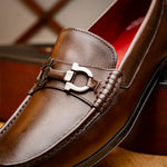 Marco Di Milano Atrani Calf Bit Loafers Brown