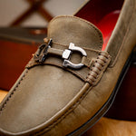 Marco Di Milano Atrani Calf Bit Loafers Olive