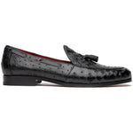 Marco Di Milano Aubiere Ostrich Quill Tassel Loafers Black