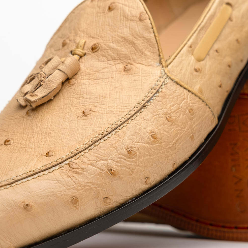 Marco Di Milano Aubiere Ostrich Quill Tassel Loafers Orix