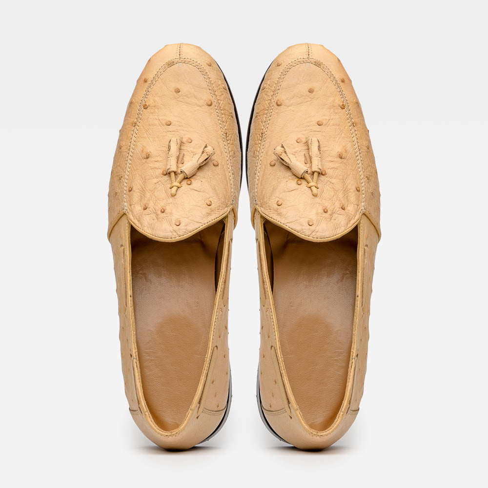 Marco Di Milano Aubiere Ostrich Quill Tassel Loafers Orix