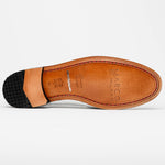Marco Di Milano Aubiere Ostrich Quill Tassel Loafers White