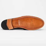 Marco Di Milano Aubiere Ostrich Quill Tassel Loafers Wine